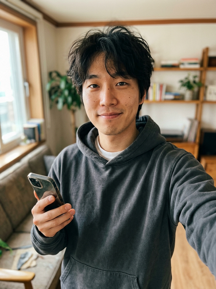 인화 · 남성 · 젊은 인상 · 전